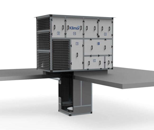 EVO-R (X/O) HPM — Centrale compacte avec pompe à chaleur